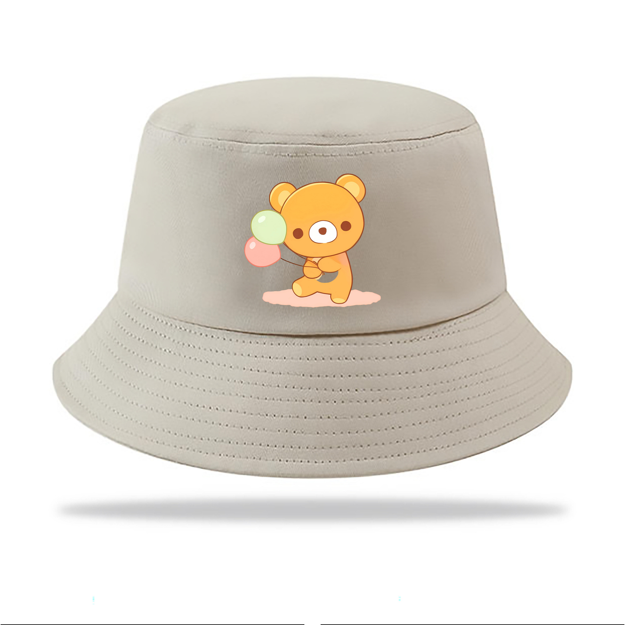 （画像用） リラックマ リラックマ キイロイトリ Rilakkuma Korilakkuma Kiiroitori アウトドア日除けバケットハット